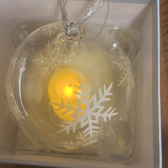 Battery-Operated Lighted LED Candle In Votive Ornament - Picture 5 of 5